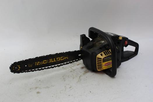 McCulloch Maccat 35cc Chainsaw | Property Room