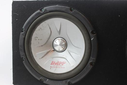Pioneer IMPP Subwoofers In Speaker Box Property Room Pioneer IMPP Subwoofers In Speaker Box Property Room