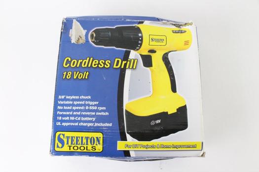 Steelton Tools Cordless Drill | Property Room