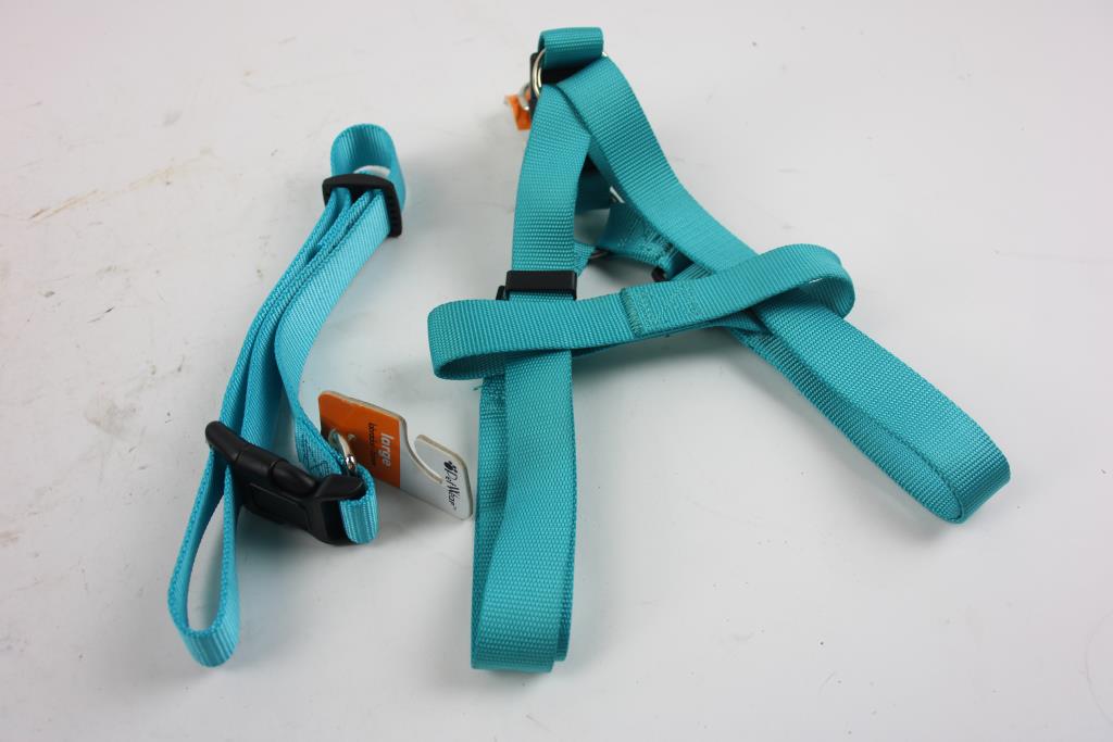 Leashes, Collar, And Harness Lot, 5 Pieces Property Room