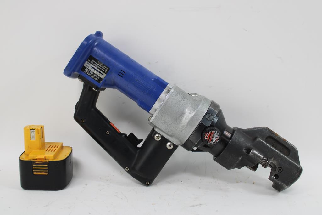 Lobster Cordless Rebar Cutter EHC16PCU With Battery Pack And Case