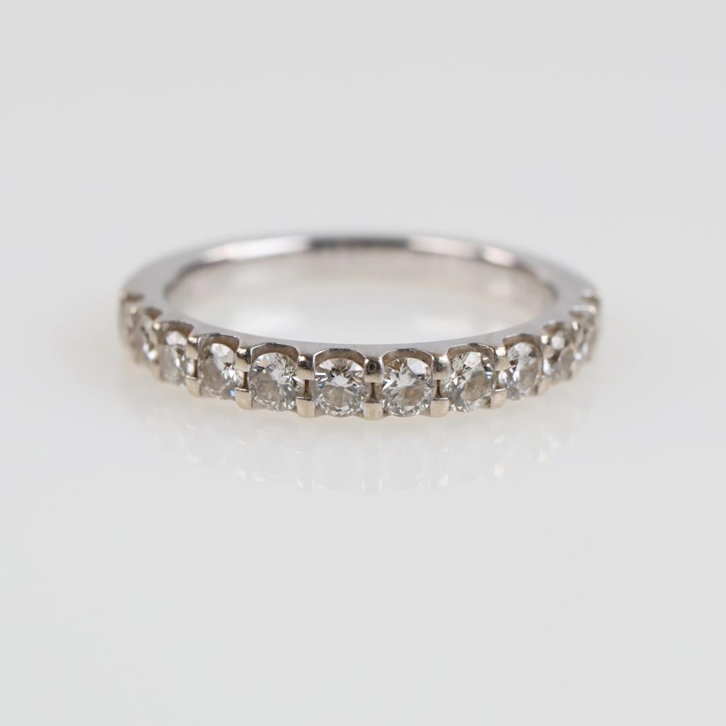 0.50ct TW Diamond 14kt White Gold Band