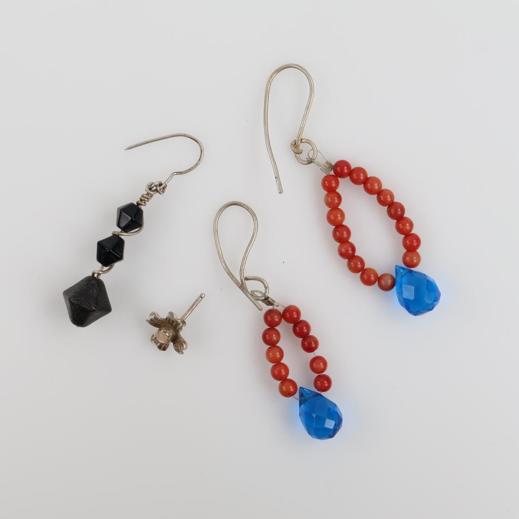 0.800-0.900 Silver Jewelry, 4 Pieces