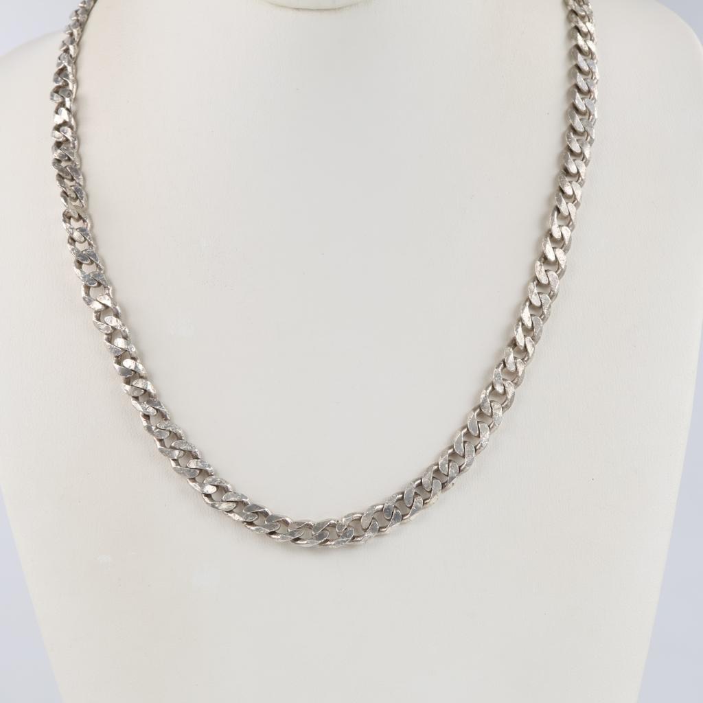 0.800-0.900 Silver Necklace