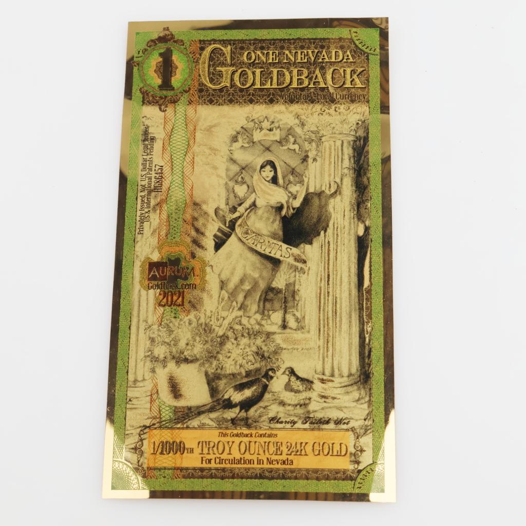 1 Nevada Foil Collectible Note