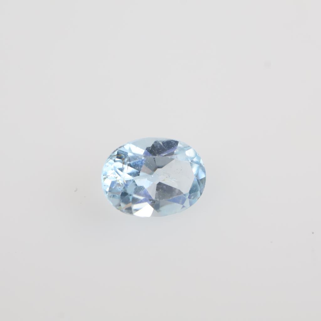 1 Oval Blue Topaz