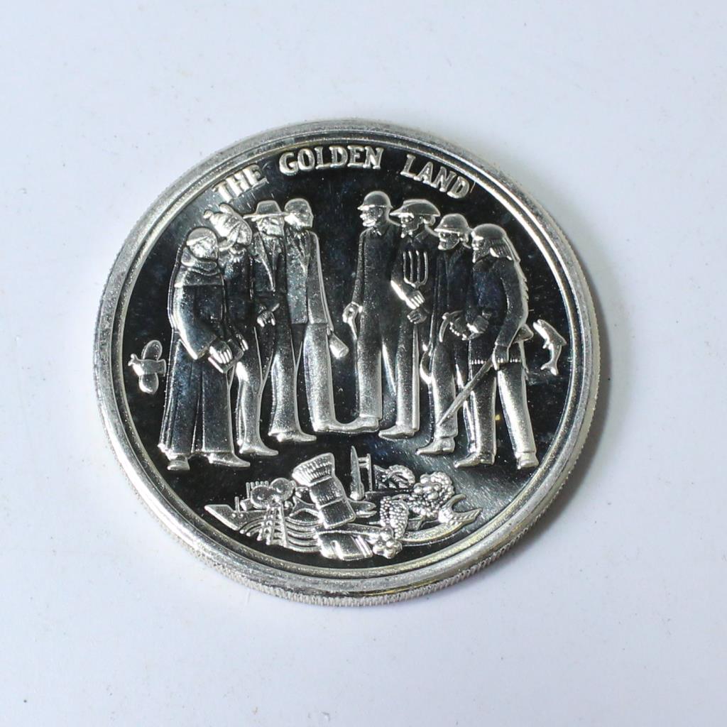 1 Oz .999 Silver California Bicentennial Round Property Room