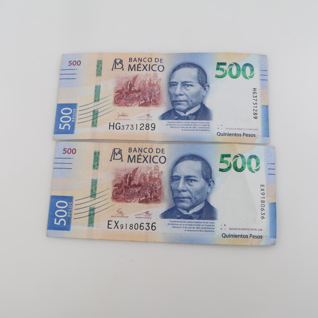 1,000 Mexican Pesos