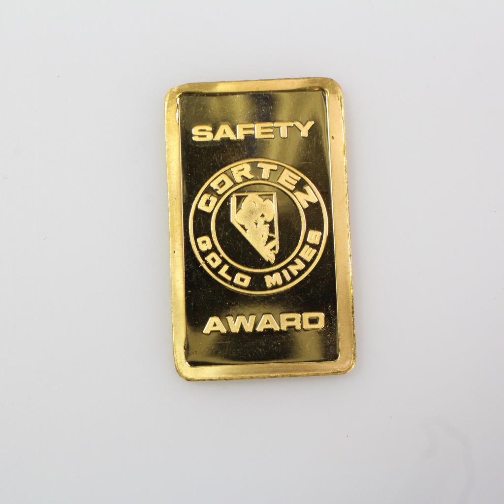 10g 24k Gold Bar Property Room