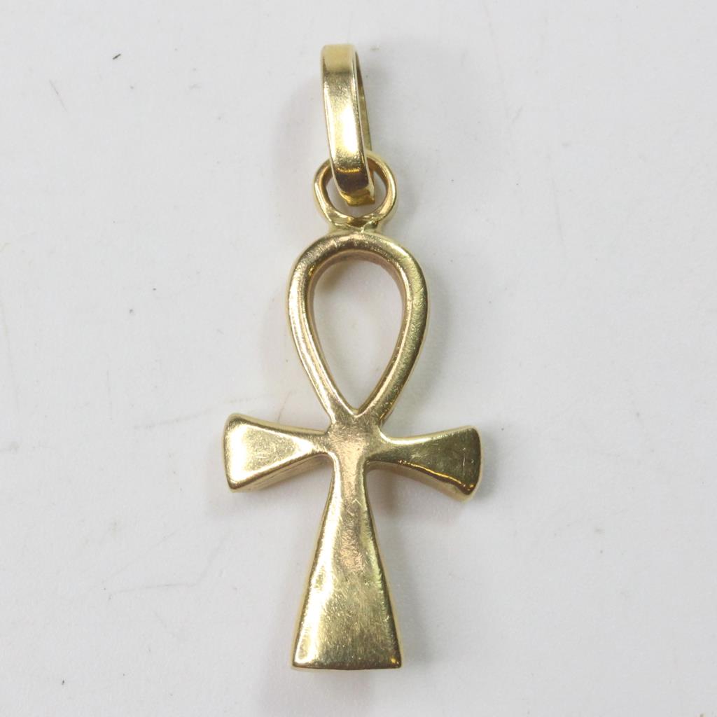 10k Gold 1 61g Ankh Pendant Property Room 10k Gold 1 61g Ankh Pendant