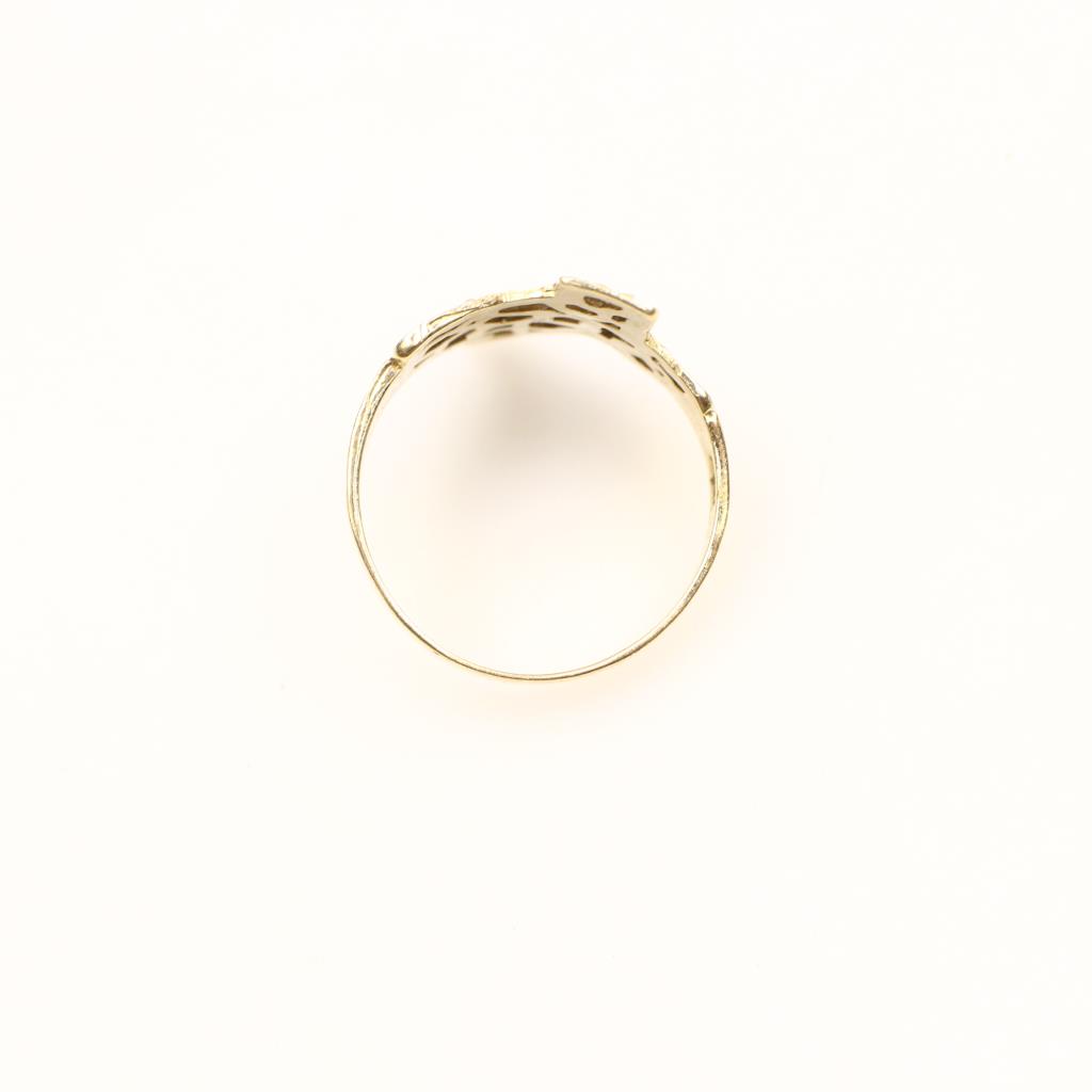 10k Gold Raw Nugget Texas Ring Property Room