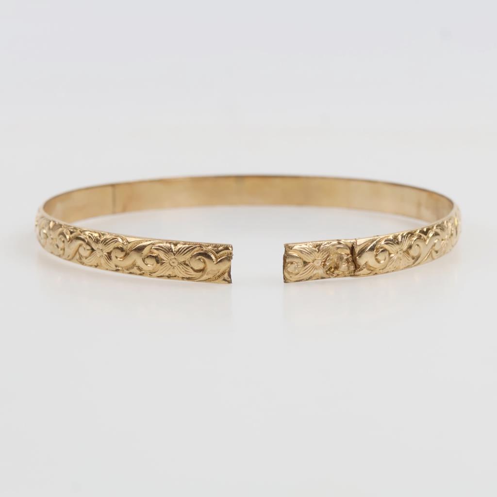 10kt GF Bangle