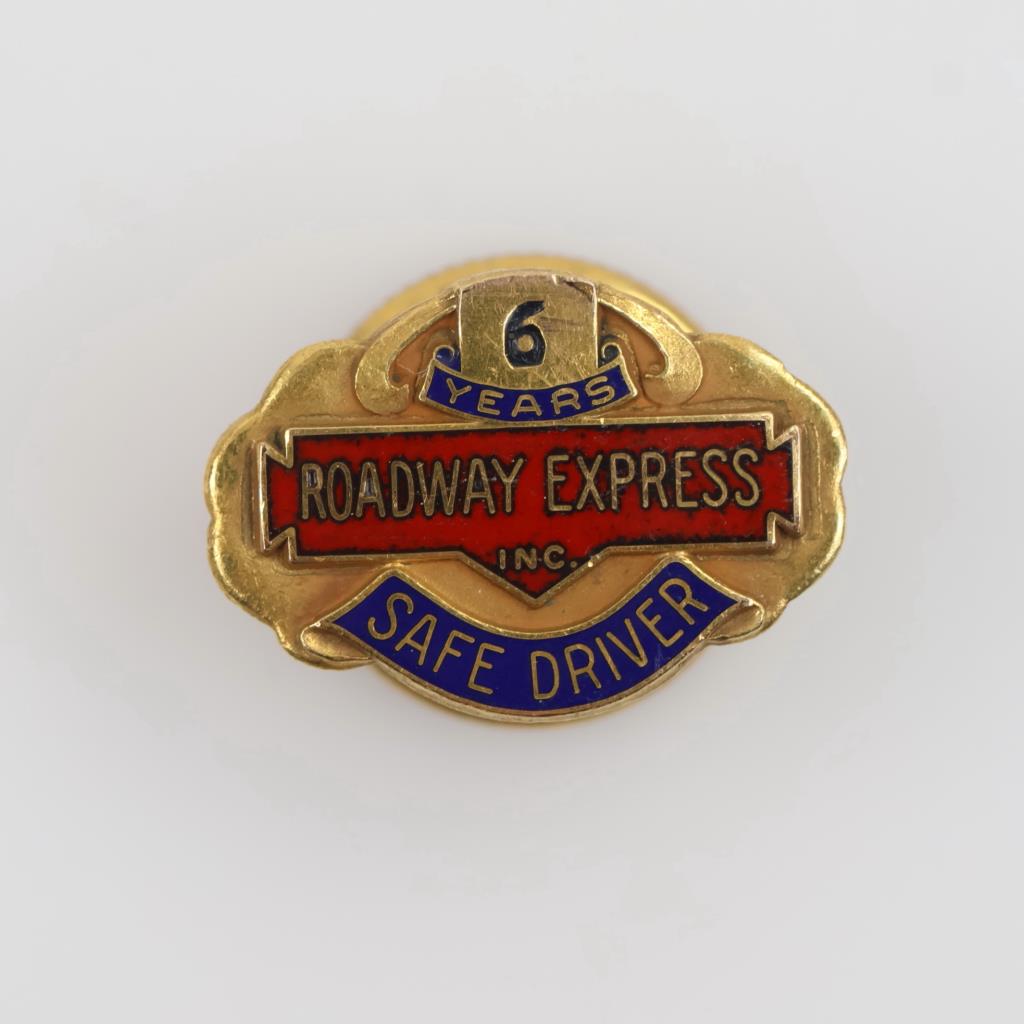 10kt GF Roadway Express Pin