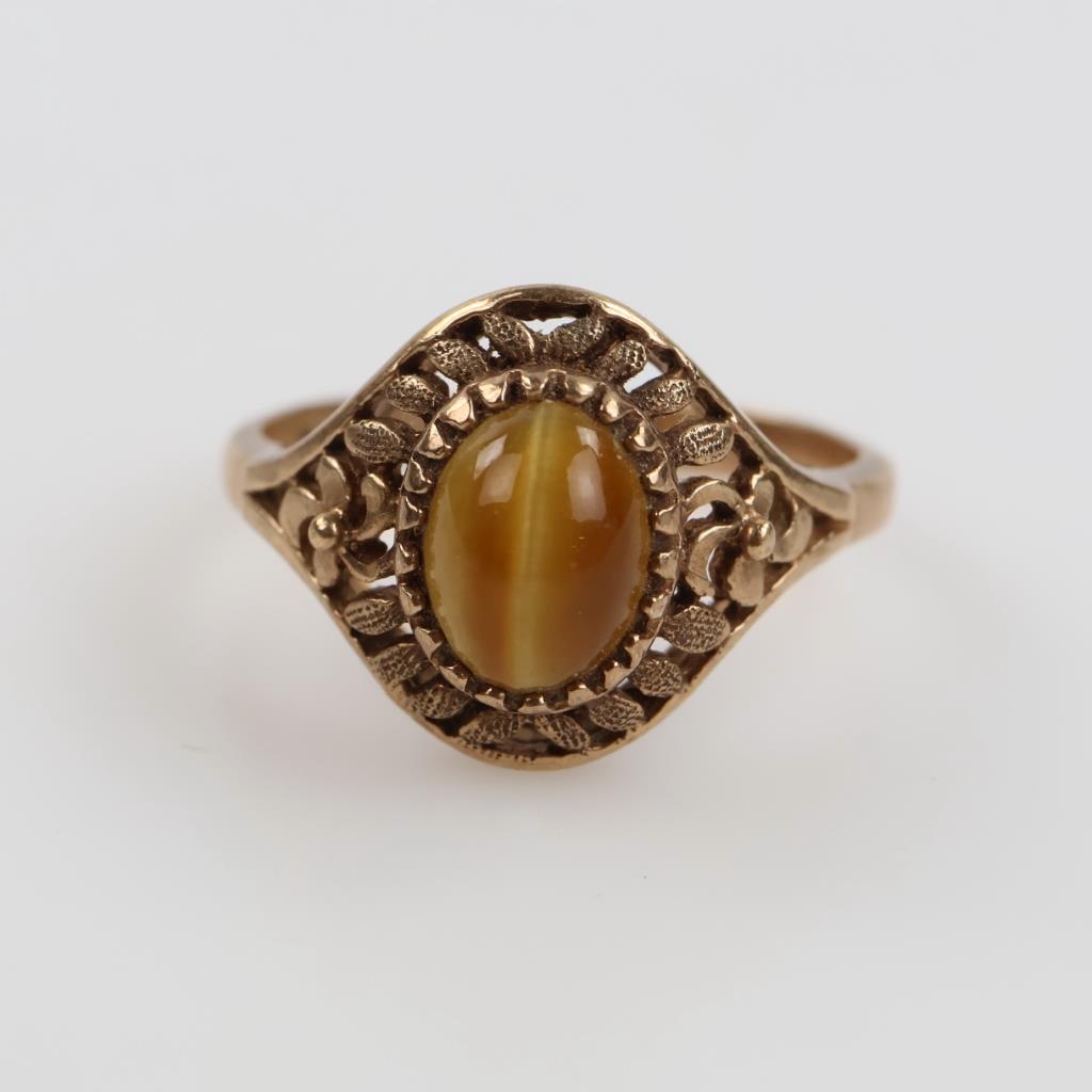 10kt GF Yellow Stone Ring