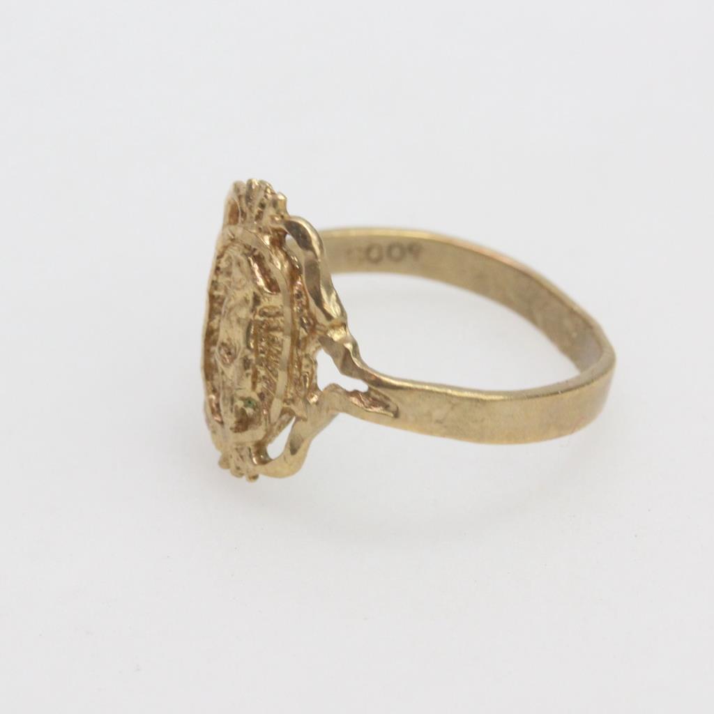 10kt Gold 1.25g Religious Ring Property Room