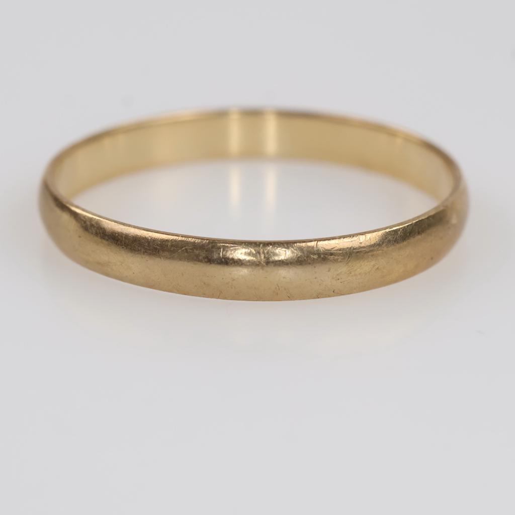 10kt Gold Band