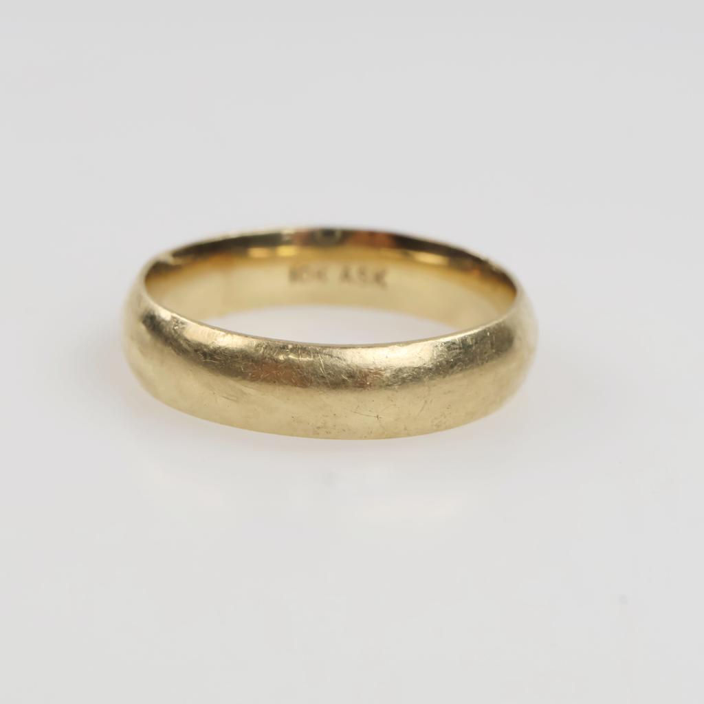 10kt Gold Band