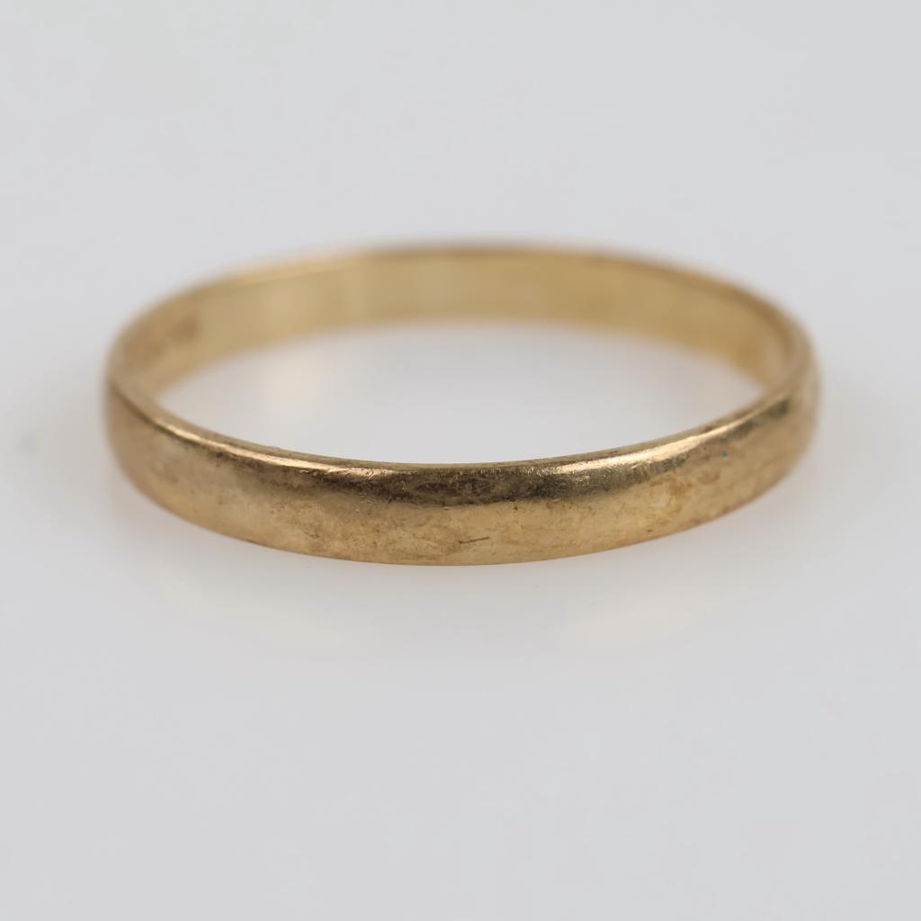 10kt Gold Band