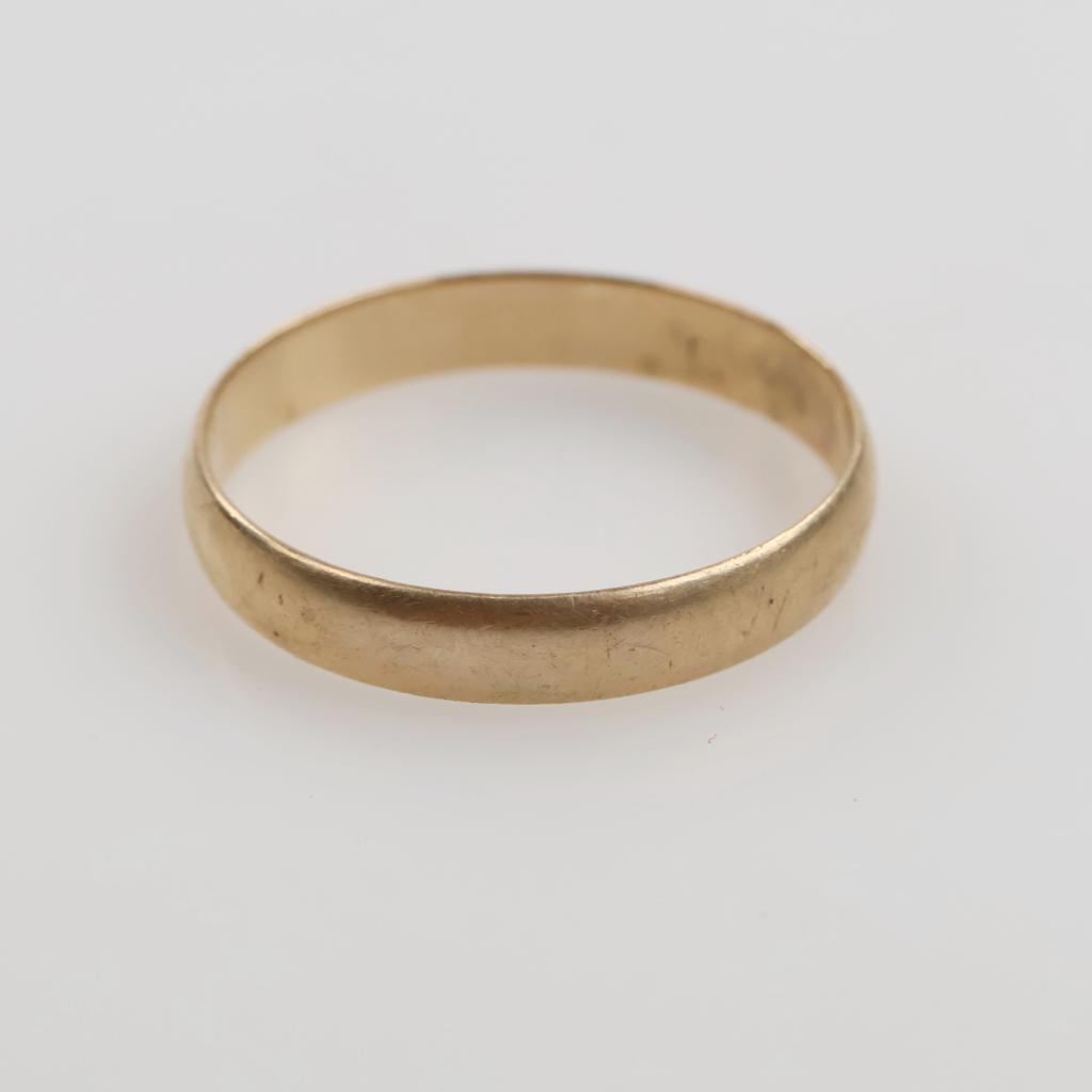 10kt Gold Band