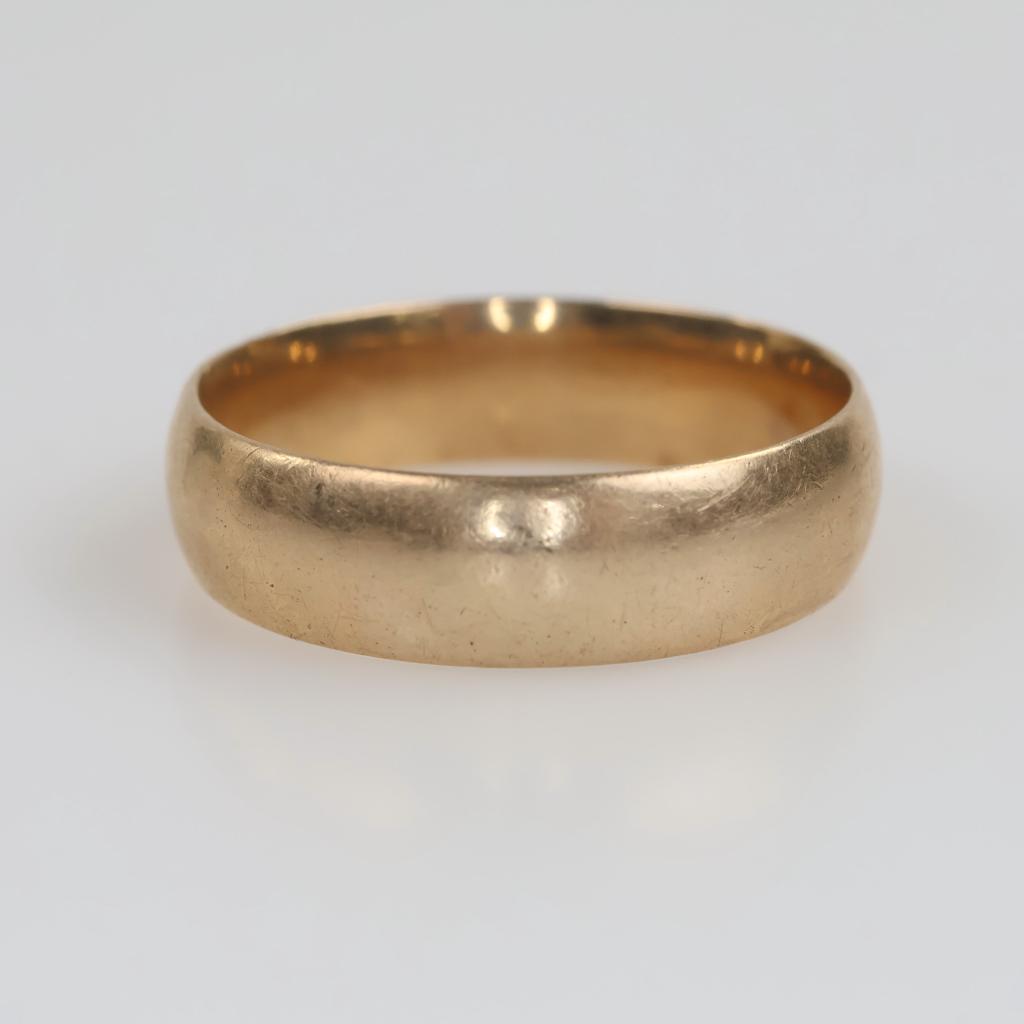 10kt Gold Band