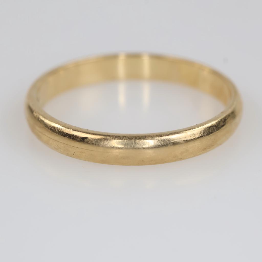 10kt Gold Band