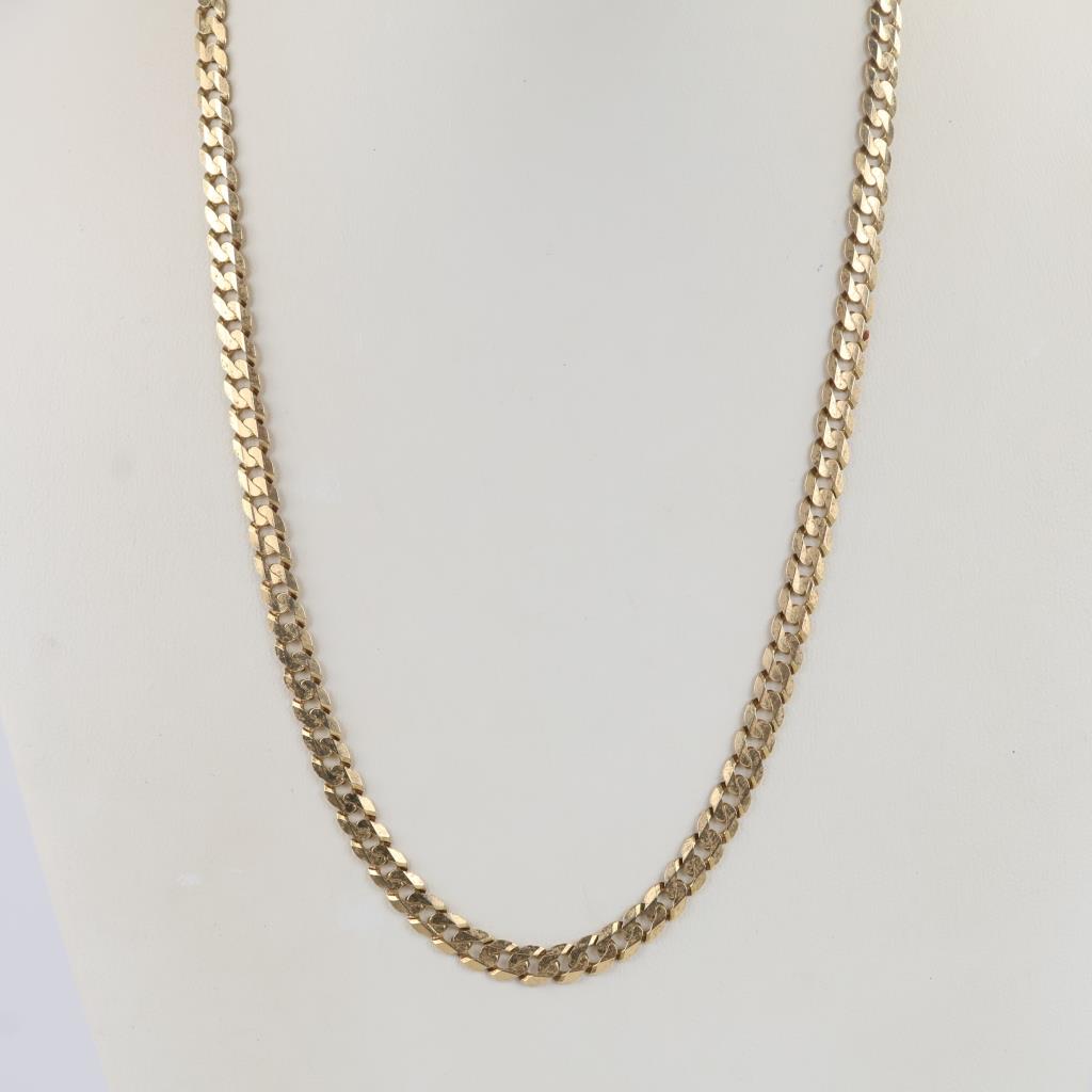10kt Gold Cuban Link Necklace
