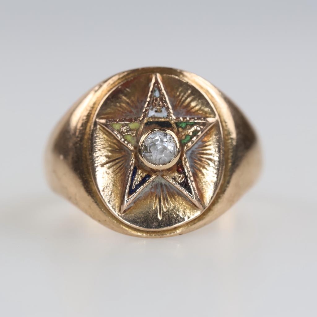10kt Gold Diamond Ring