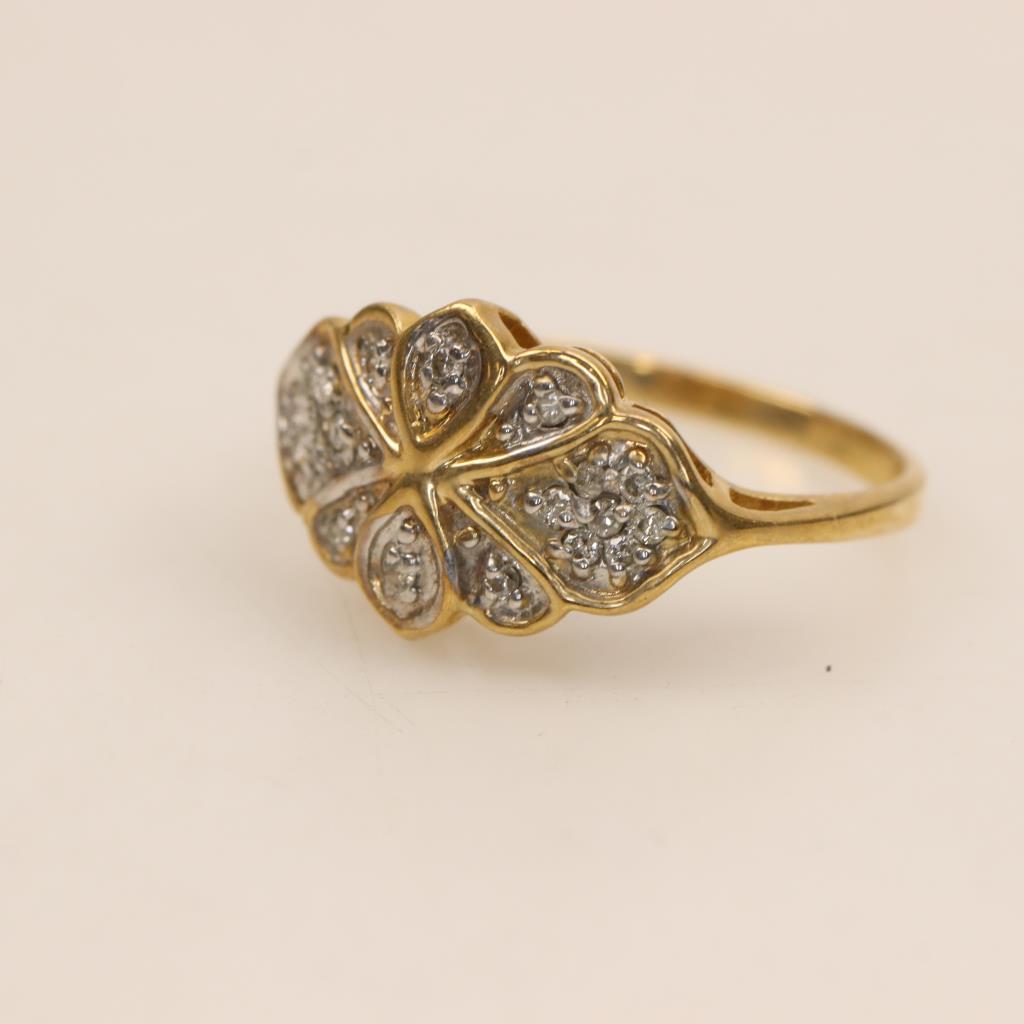 10kt Gold Diamond Ring | Property Room