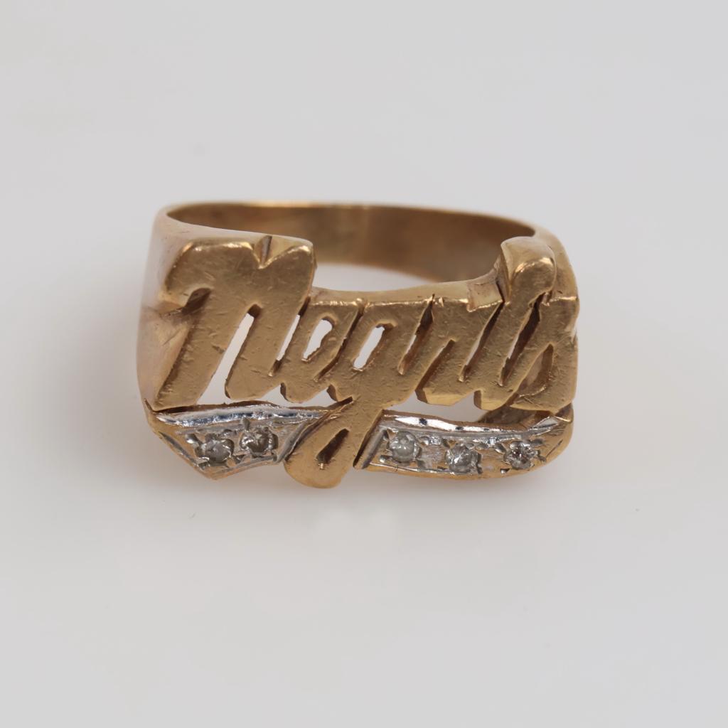 10kt Gold Diamond Ring