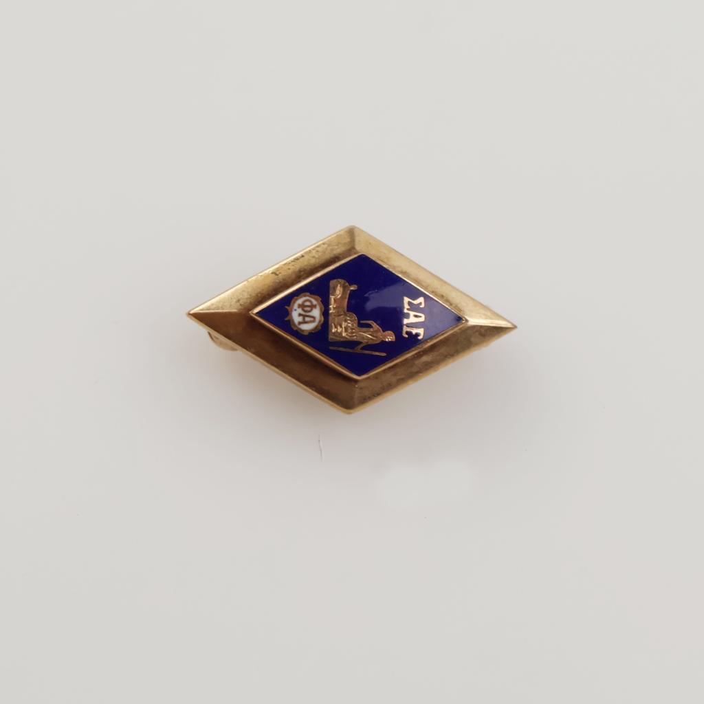 10kt Gold Greek Letters Lapel Pin