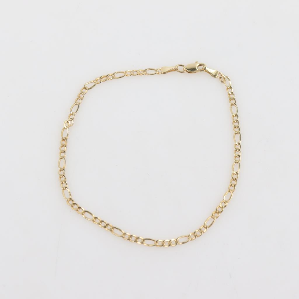 CARISSIMA Gold Women's 9 Ct Yellow Gold Hollow 2 Mm Figaro Chain