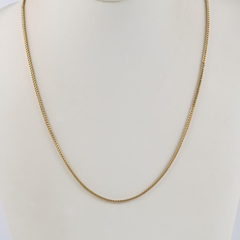 10kt Gold Hollow Necklace