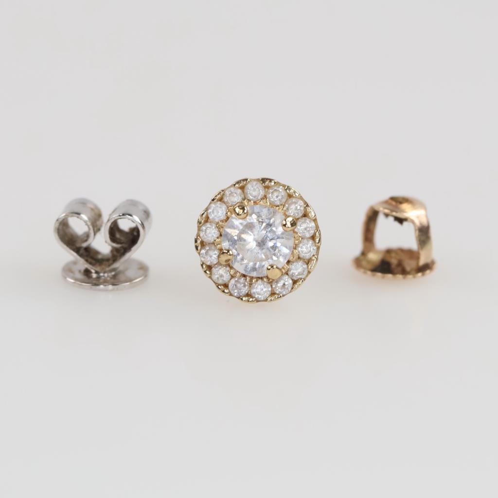 10kt Gold Jewelry, 3 Pieces