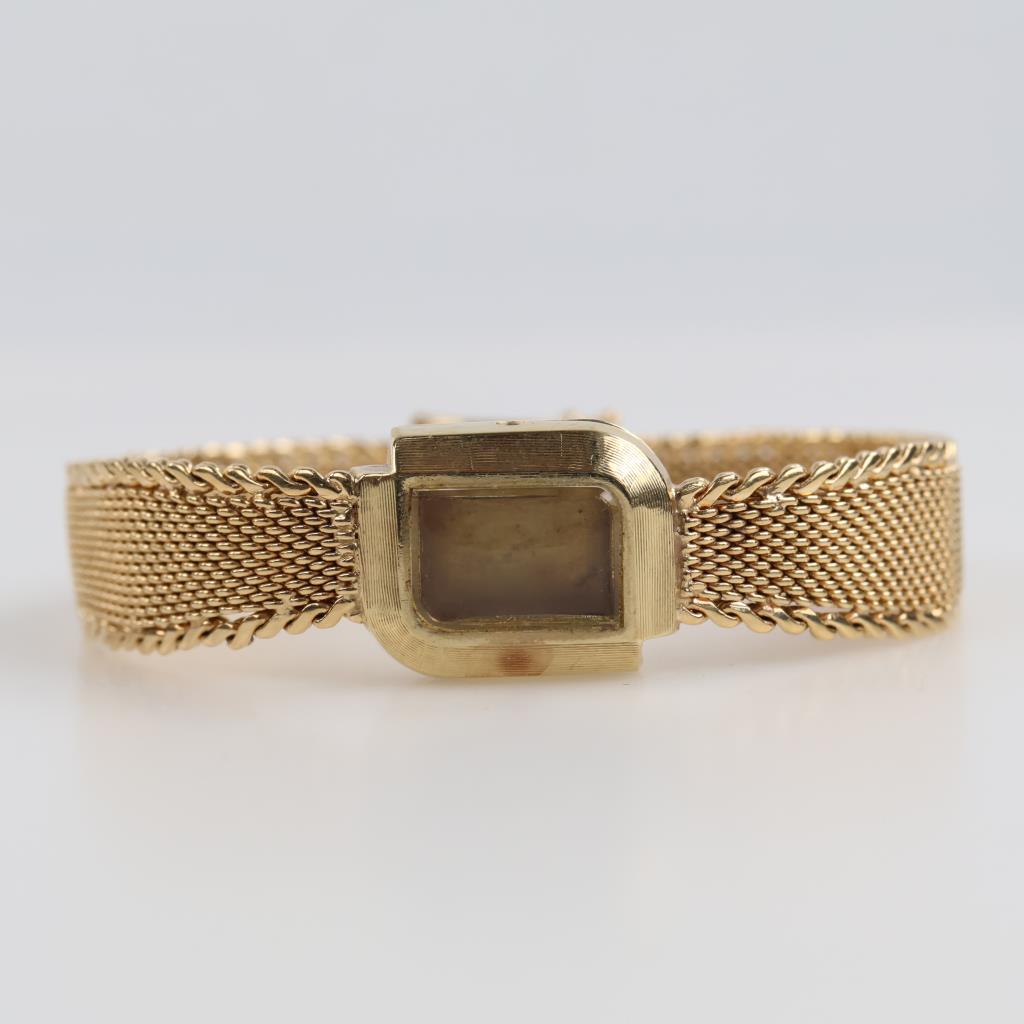 10kt Gold Mesh Watch Band