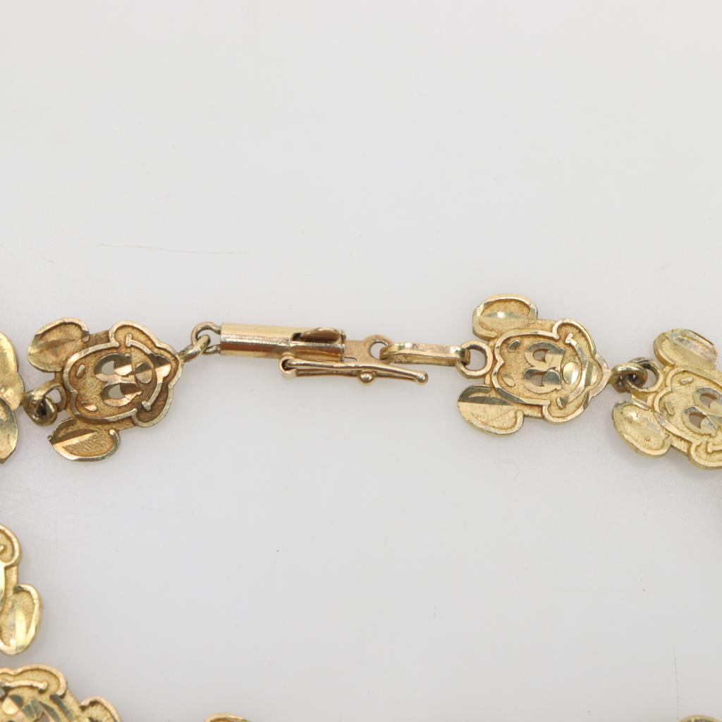 10kt Gold Mickey Mouse Bracelet | Property Room