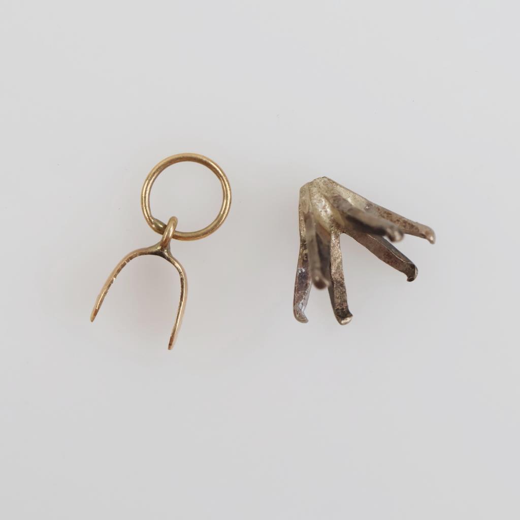 10kt Gold Pieces, 2 Pieces