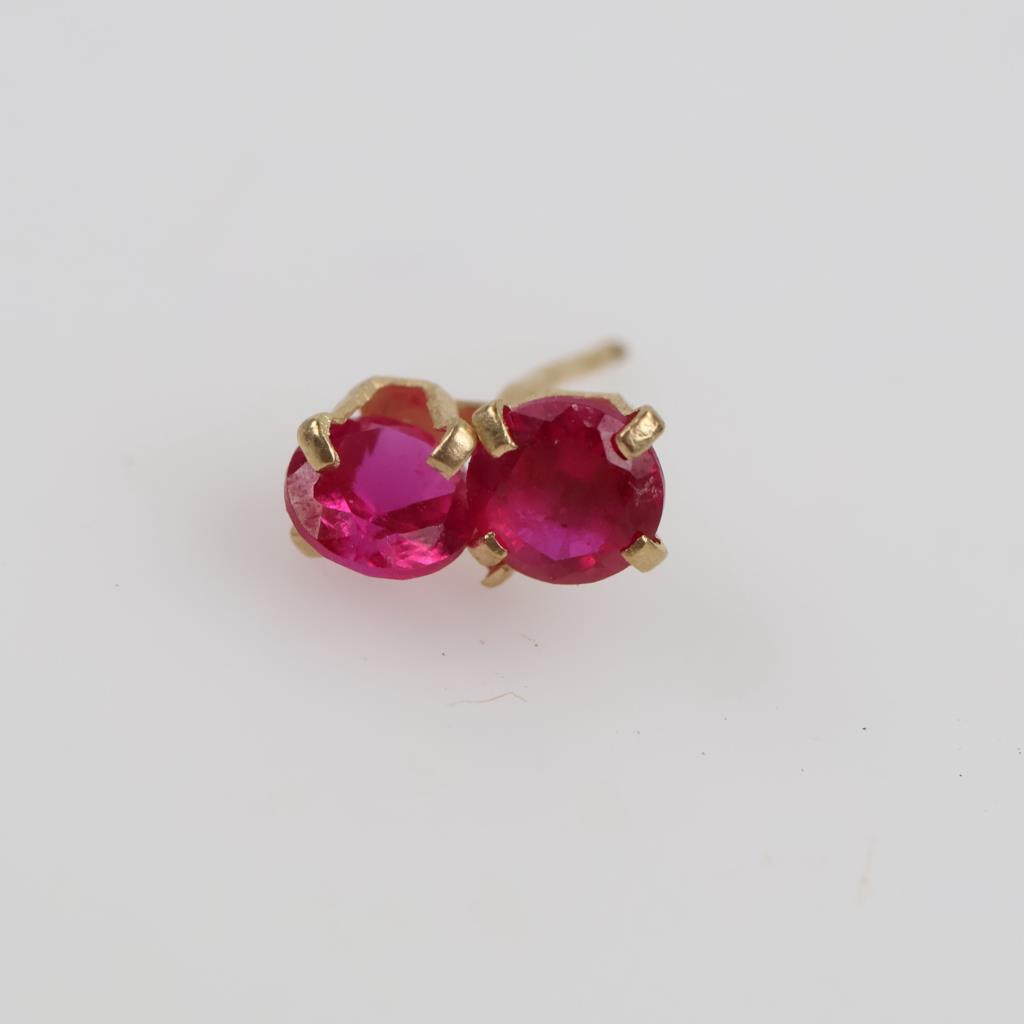 10kt Gold Single Earring