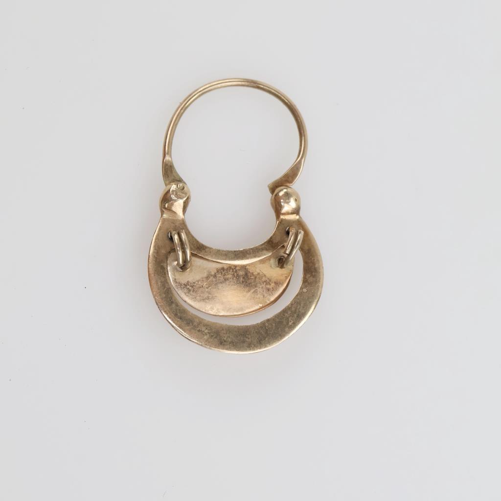 10kt Gold Single Earring