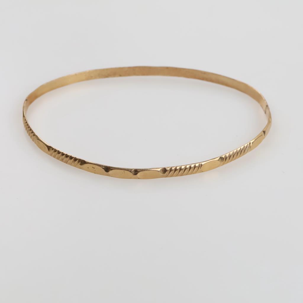 10kt GP Bangle