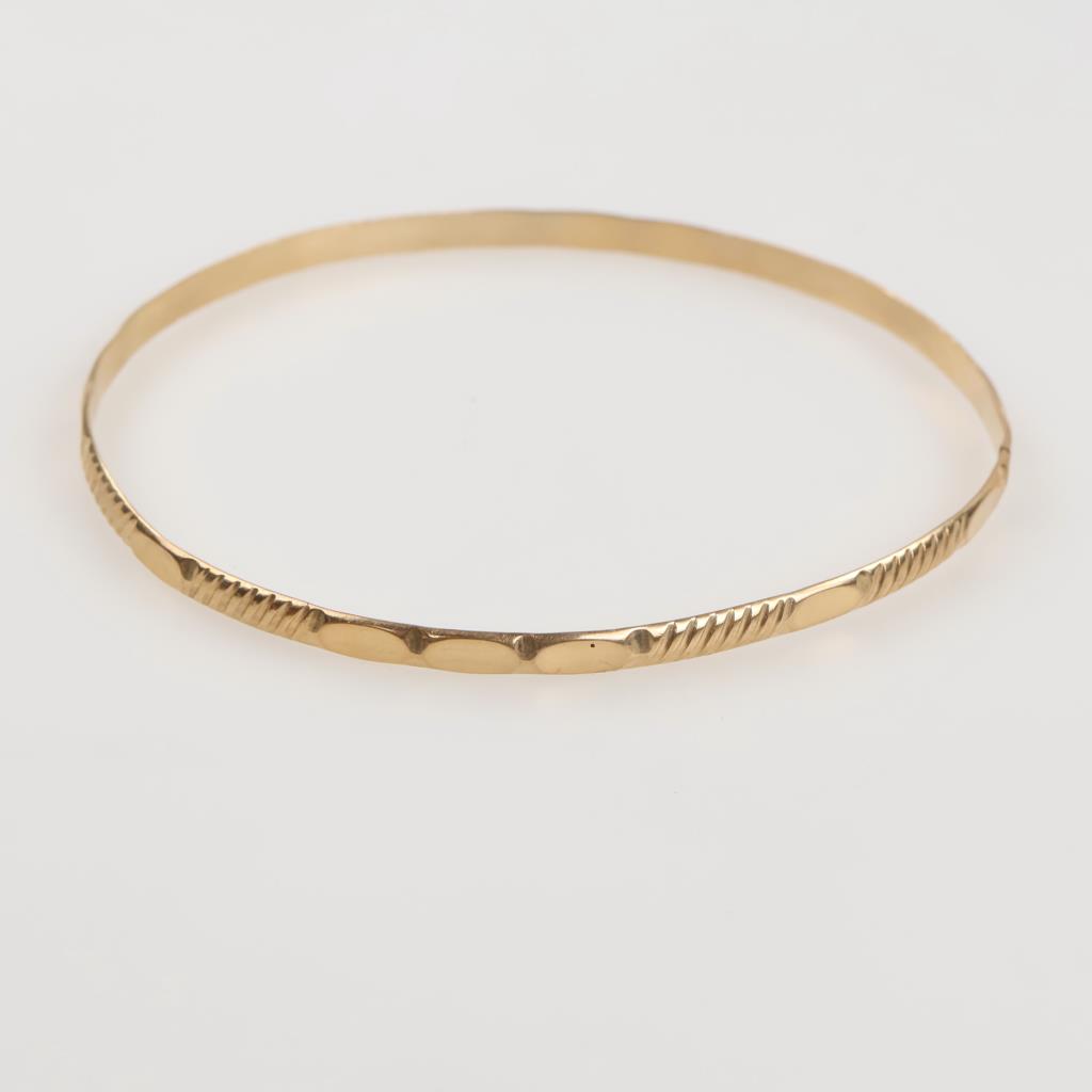 10kt GP Bangle Bracelet