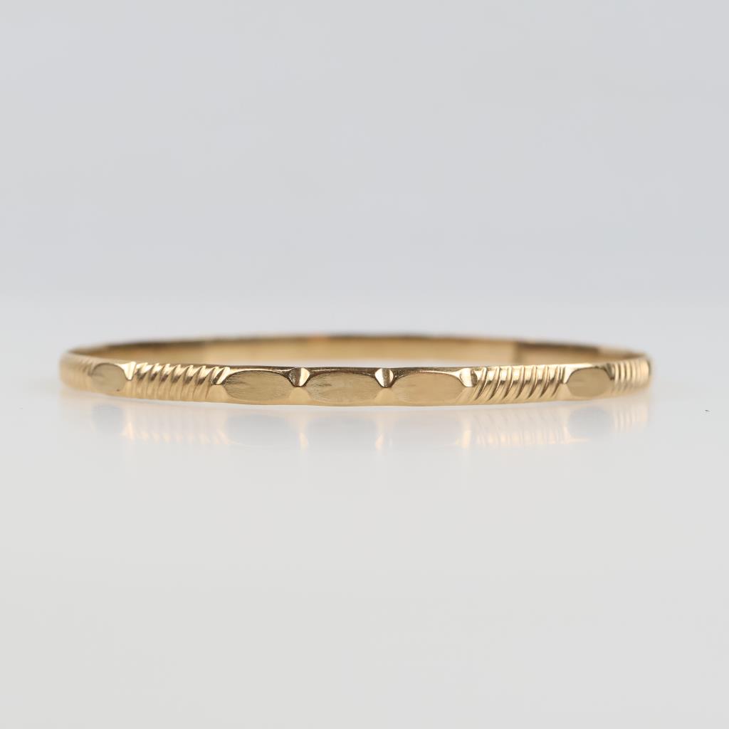 10kt GP Bangle Bracelet