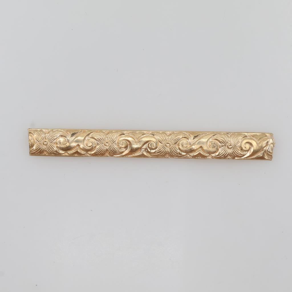 10kt GP Carved Piece