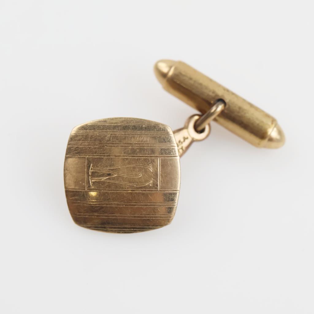 10kt GP Cufflink