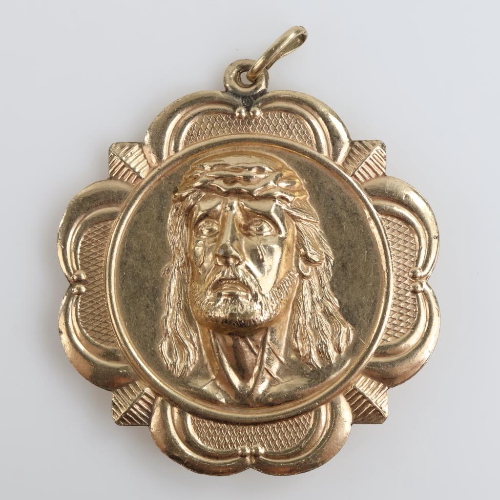 10kt GP Religious Pendant