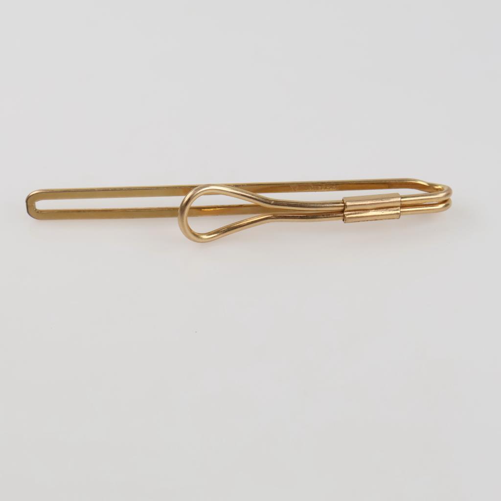 10kt GP Tie Clip