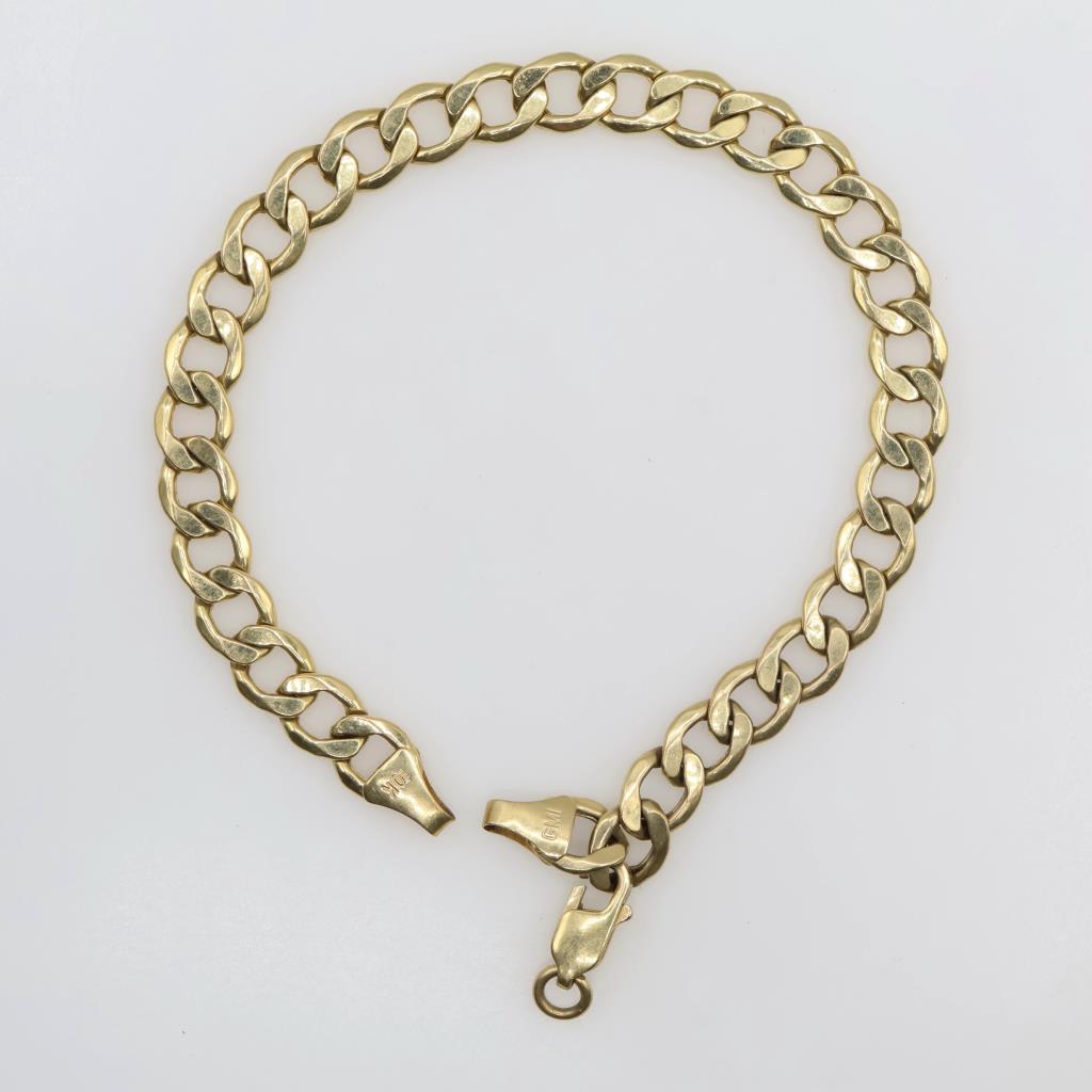 10kt Hollow Gold Bracelet