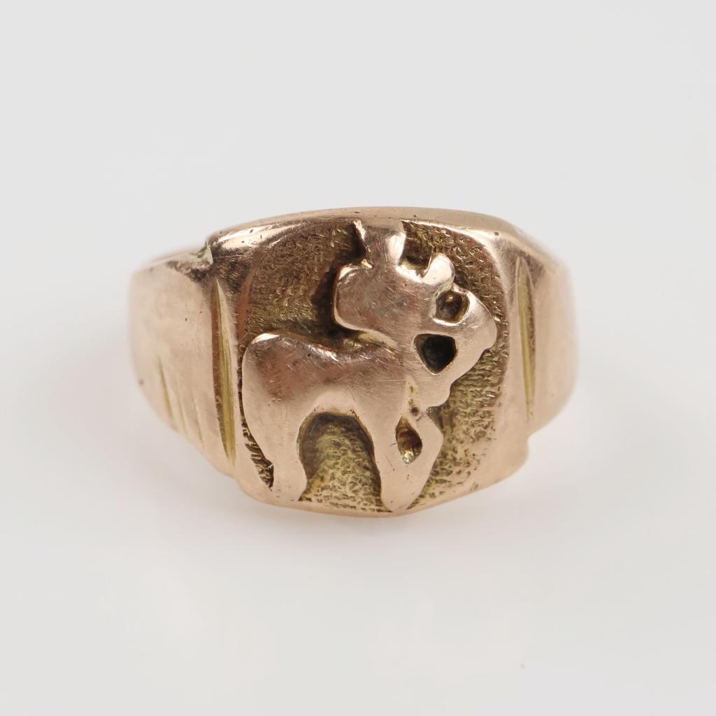10kt Rose Gold Ring