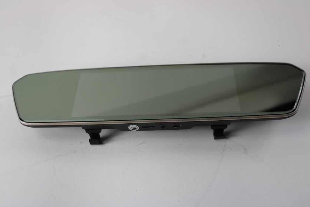 12'' Rear View Detachable Mirror With Built In Dash Camera Property Room