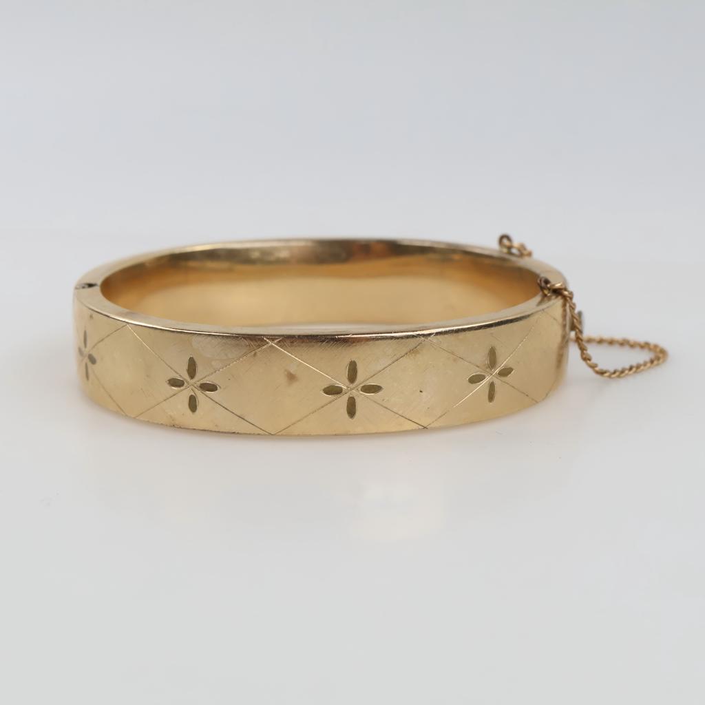12kt GF Bangle Bracelet
