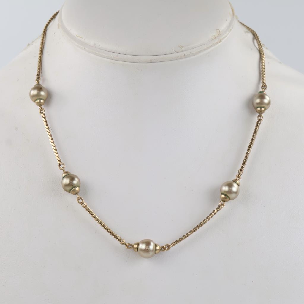 12kt GF Beaded Necklace